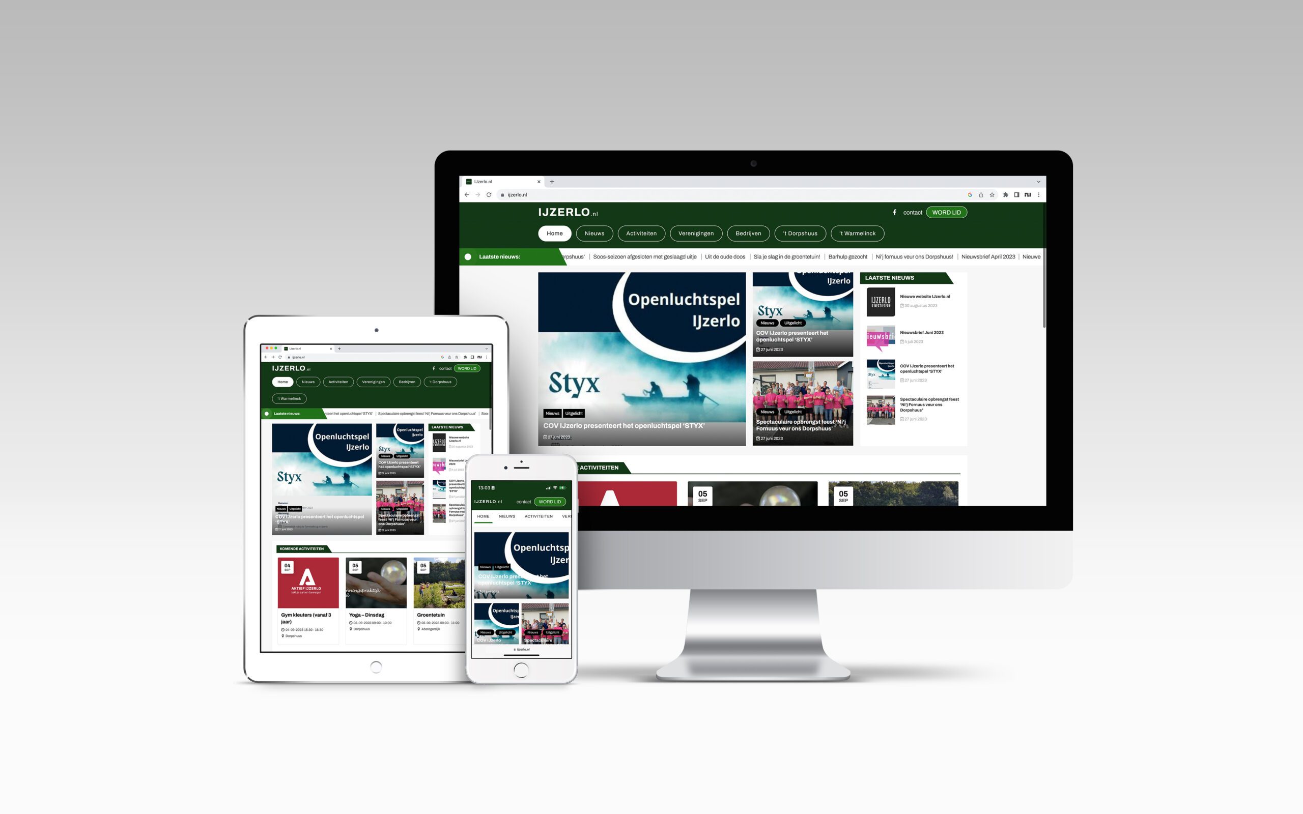 Nieuwe website IJzerlo.nl