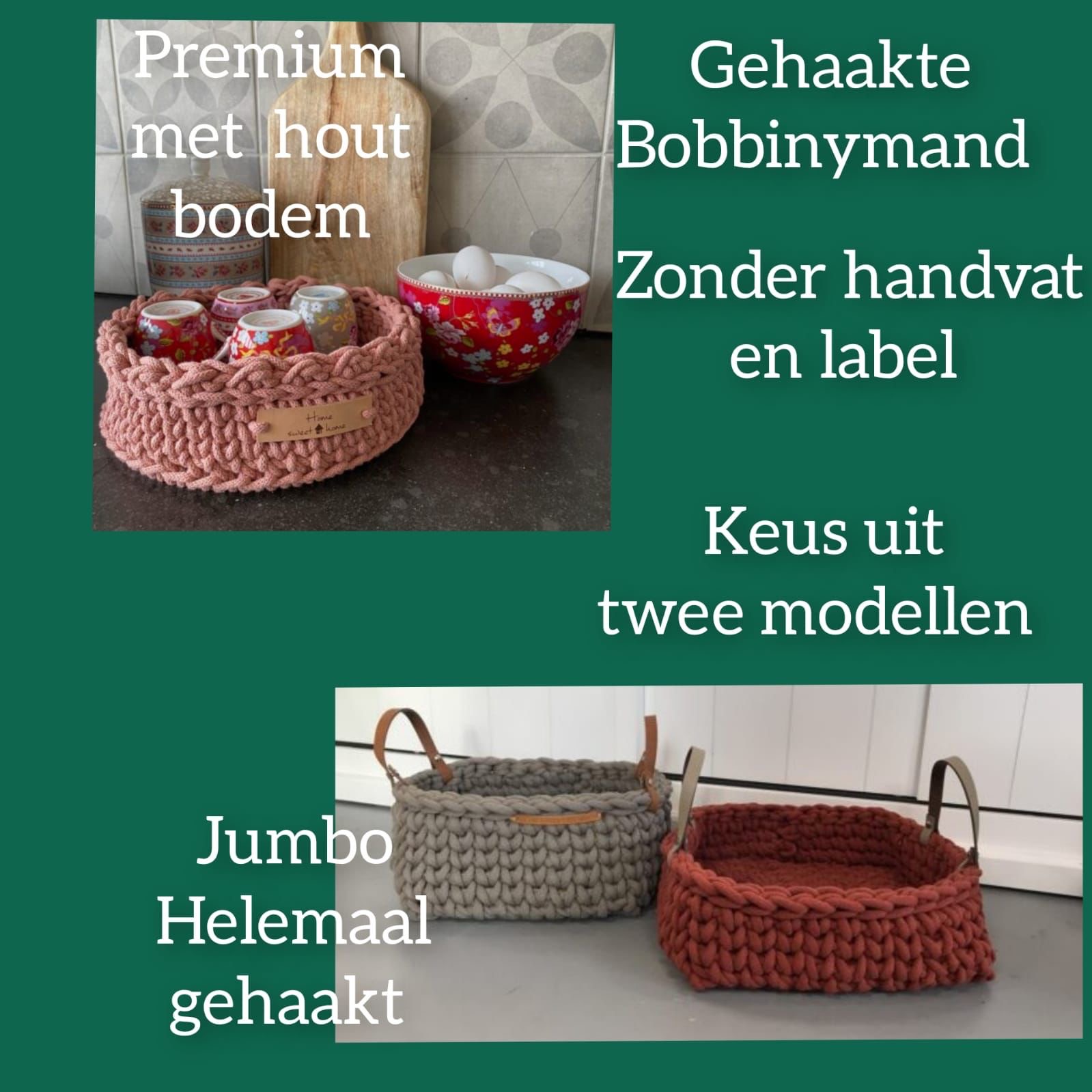 Workshop hippe bobbinymand haken