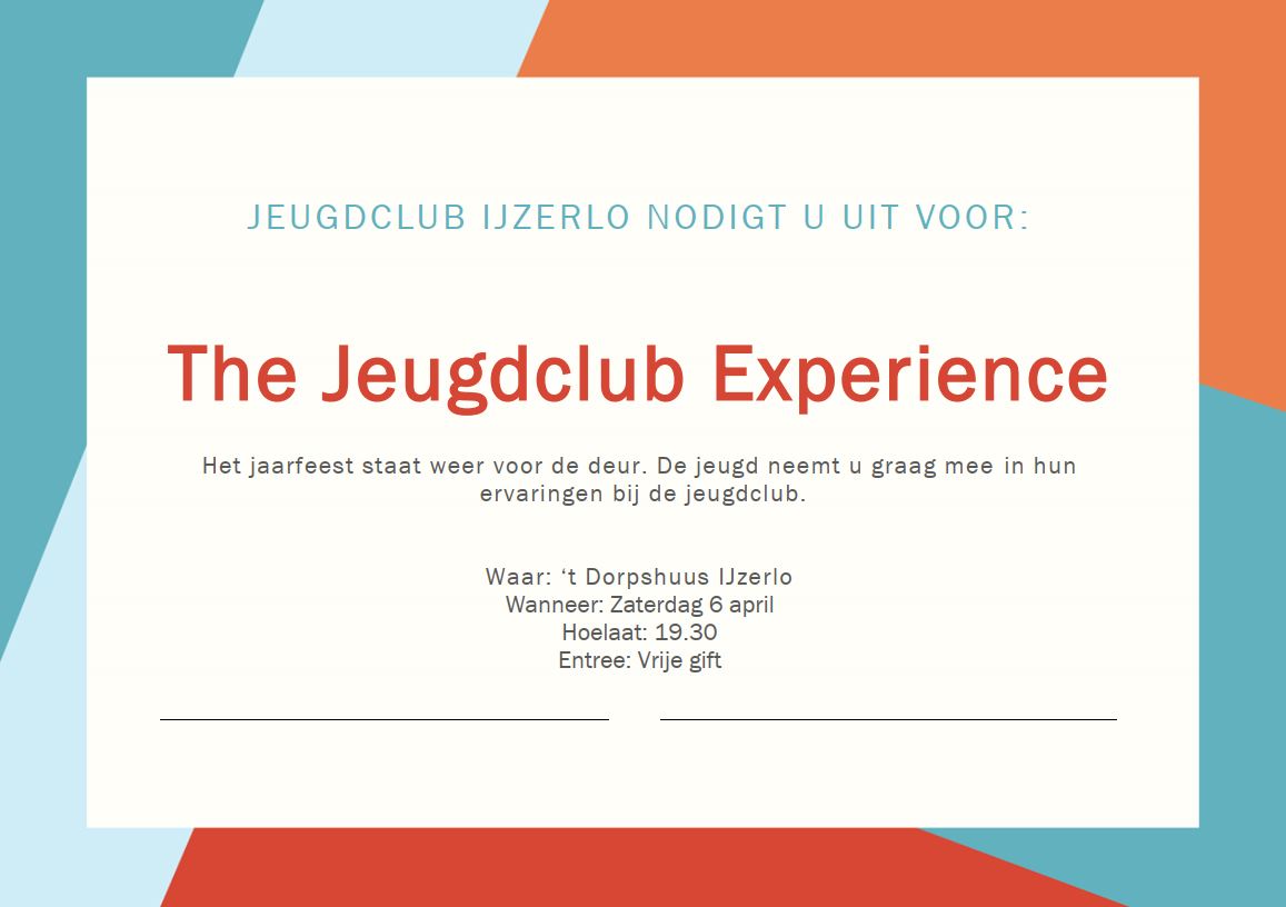 The Jeugdclub Experience