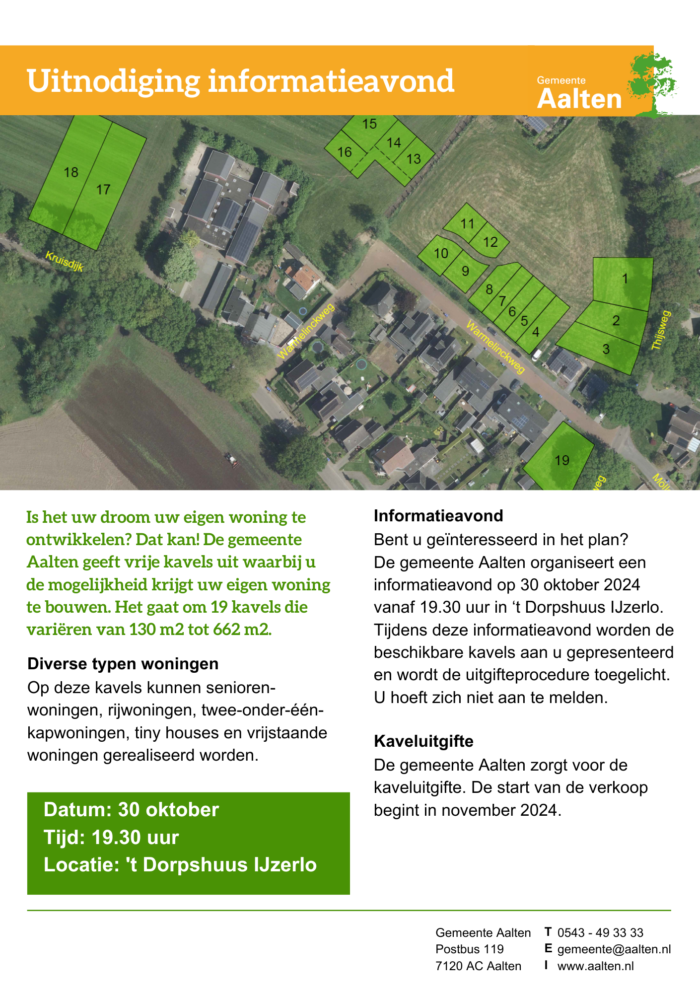 Informatieavond nieuwbouw IJzerlo